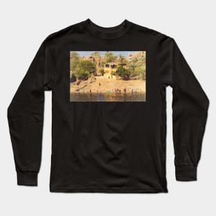 Life By The River Nile Long Sleeve T-Shirt